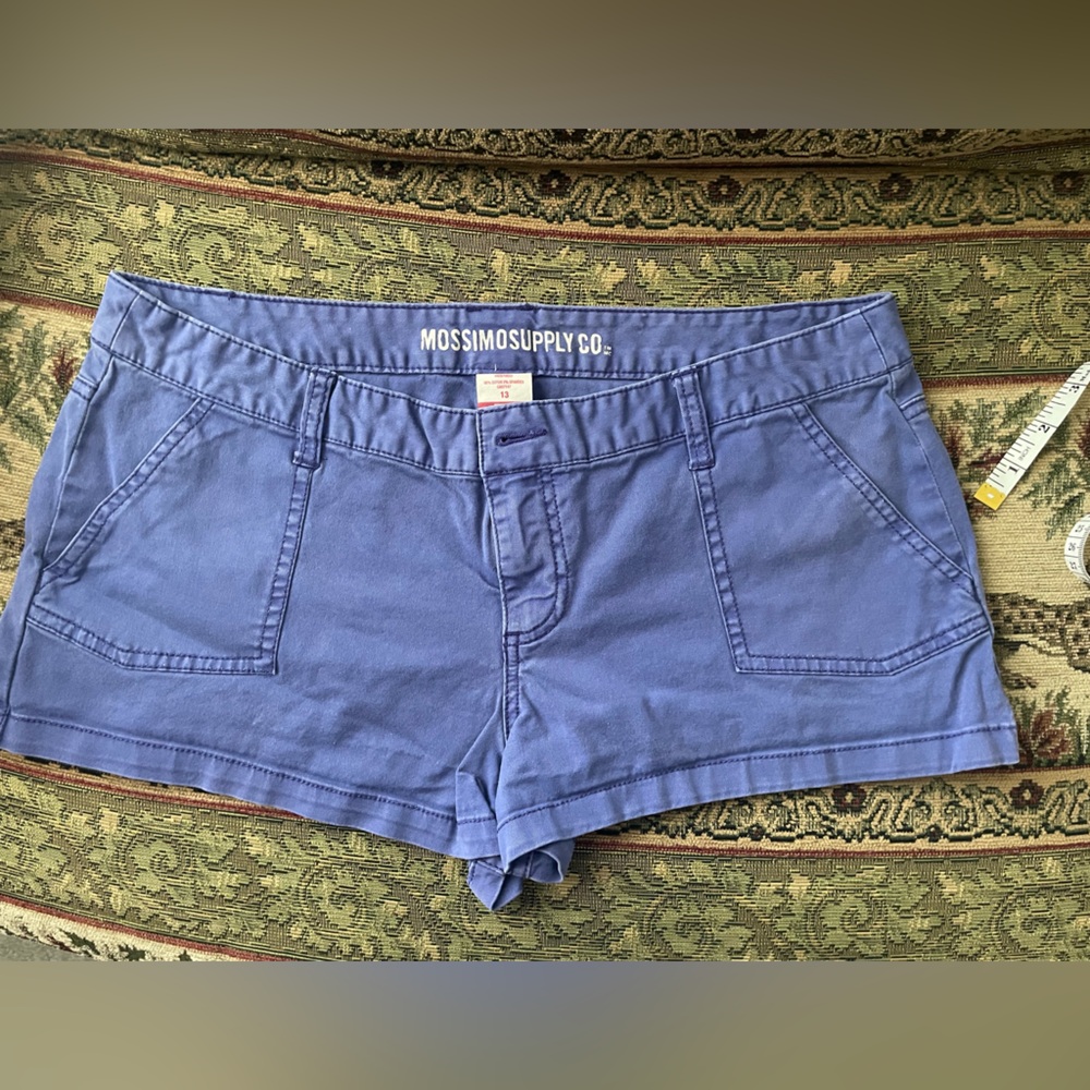 Mossimo Supply Co. Women’s Juniors Indigo Cargo Shorts